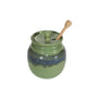 Handmade Ceramic Honey Pot With Stick/Dipper (Pot Dipper) - clayinmotion