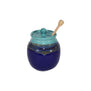 Handmade Ceramic Honey Pot With Stick/Dipper (Pot Dipper) - clayinmotion
