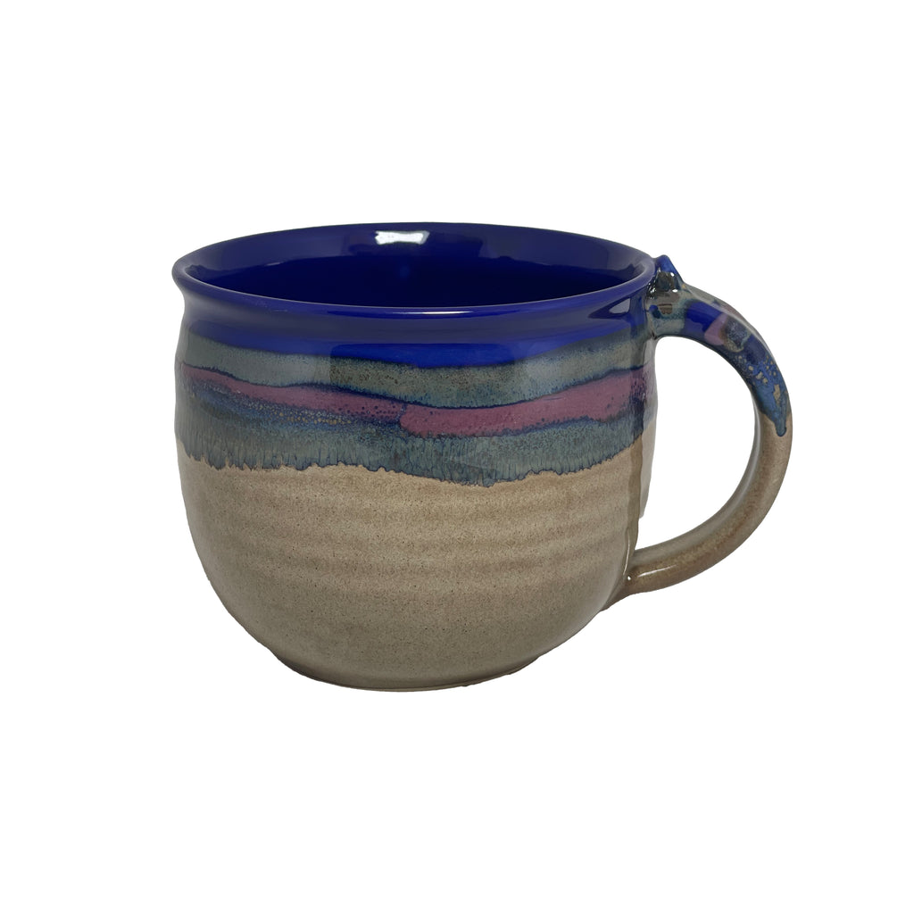 Handmade pottery Clay in Motion Latte Mug - XL | Clay in motion