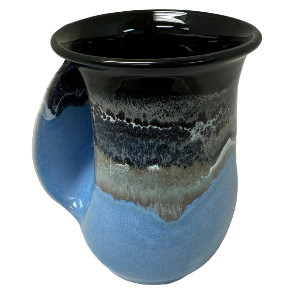 Handwarmer Tea/coffee Ceramic Mug - Left Hand