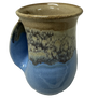 Handwarmer Tea/coffee Ceramic Mug - Left Hand