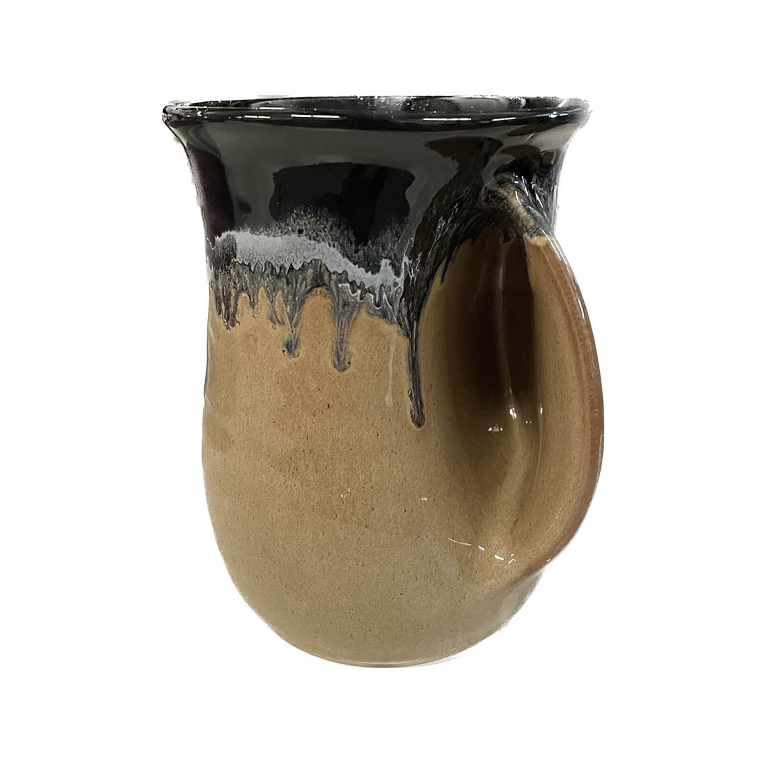 The Original Handwarmer Mug - Brown and Black- Limited Edition