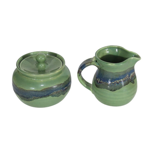 Handmade Ceramic Cream & Sugar Set - clayinmotion