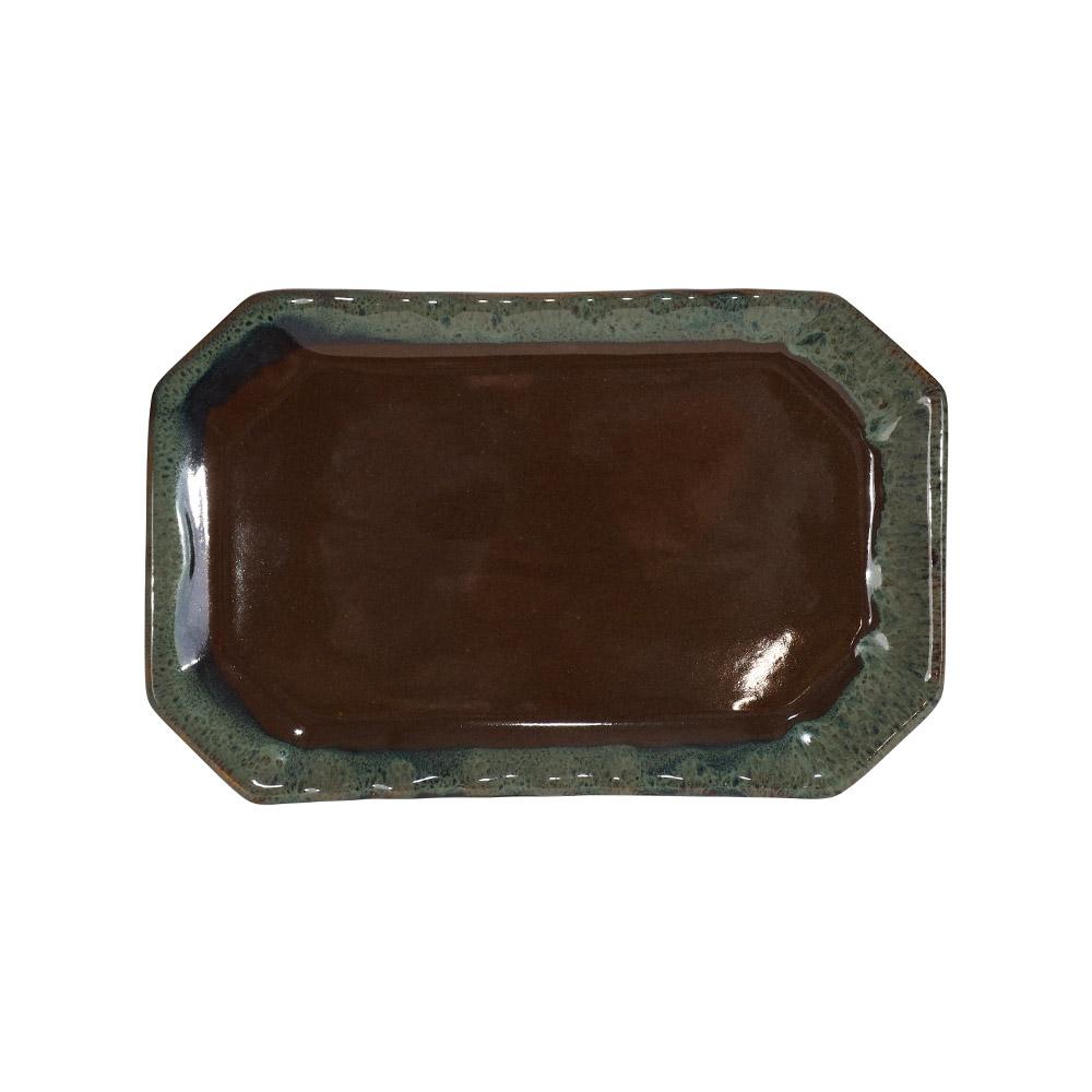 Ceramic Riser Tray Rectangle Handmade pottery Handmade Ceramic Rectangular Tray | Clay in motion