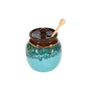 Handmade Ceramic Honey Pot With Stick/Dipper (Pot Dipper) - clayinmotion