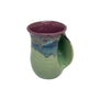 Tea/Coffee Handwarmer Ceramic Mug - Right Hand - clayinmotion