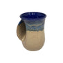 Handwarmer Tea/coffee Ceramic Mug - Left Hand - clayinmotion