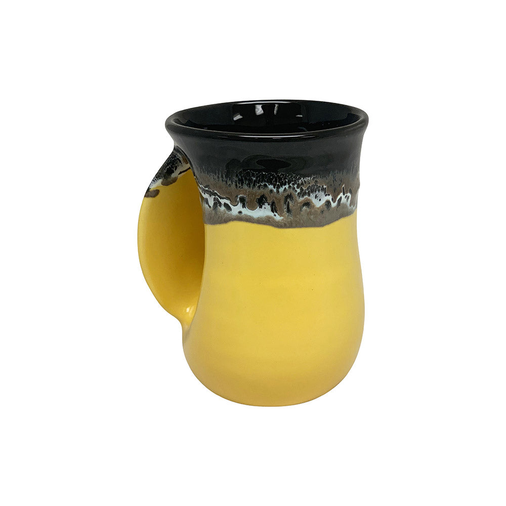 Handwarmer Tea/coffee Ceramic Mug - Left Hand