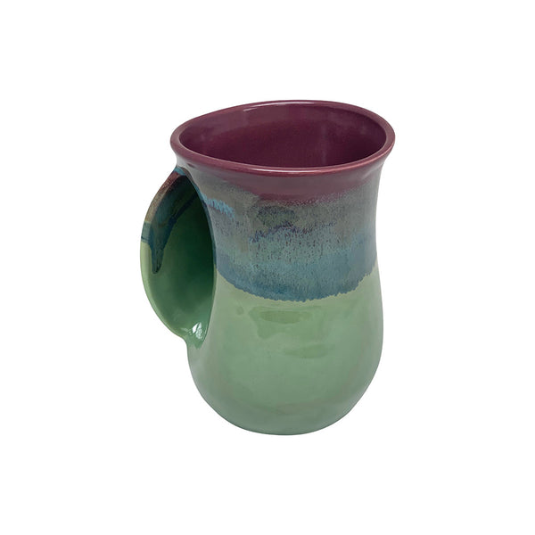 Handwarmer Tea/coffee Ceramic Mug - Left Hand - clayinmotion