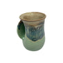 Handwarmer Tea/coffee Ceramic Mug - Left Hand - clayinmotion